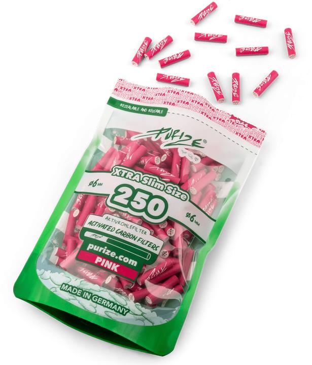 Actual product image Purize Xtra-Slim 250er Pack Pink
