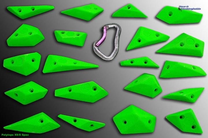 Produktbild Move It Climbingholds Polytops XS/S Spax (Rot)