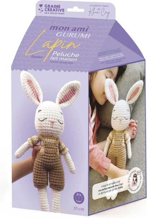 Produktbild Graine Créative Mon Ami Gurumi-Kit Hase
