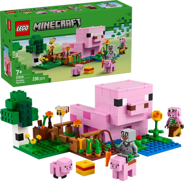 Actual product image LEGO Das Babyschwein-Haus (LEGO Minecraft)