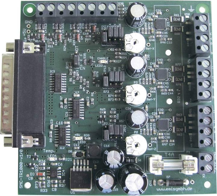 Actual product image Emis 3axis stepper motor control card