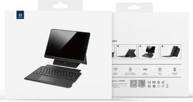 Image du produit Dux Ducis Étui pour clavier de la série DK (ING. Int., iPad 7, iPad 8, IPad 9)