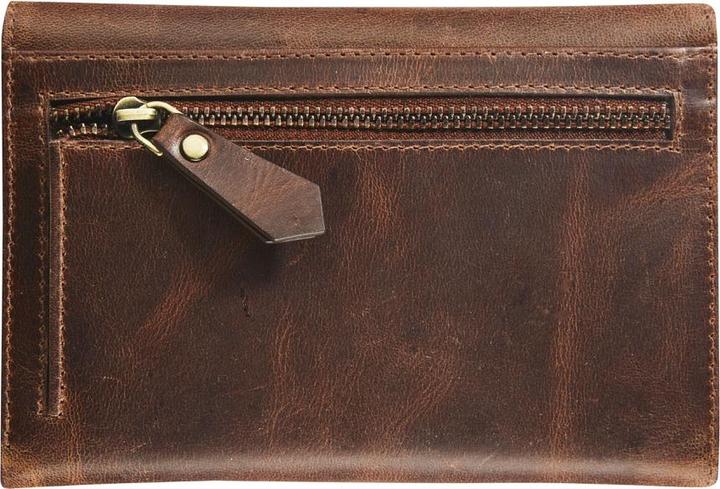 Actual product image Brepols M Charleston Portemonnaie Leder, braun