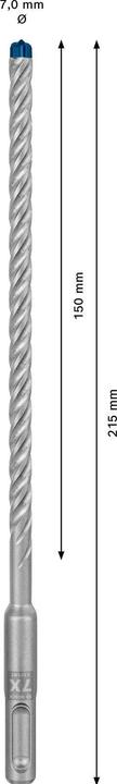 Image du produit Bosch Professional Zubehör Foret marteau EXPERT SDS plus-7X, 7 x 150 x 215 mm (7 mm)
