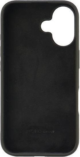 Actual product image Audi Silicone Case iPhone 16 6.1" czarny/black hardcase AU-LSRIP16-Q3/D1-BK (Apple iPhone 16)