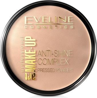 Produktbild Eveline Art Makeup Anti-Shine Complex Pressed Powder Mattifying Mineral Custard From Silk 34 (Medium Beige)