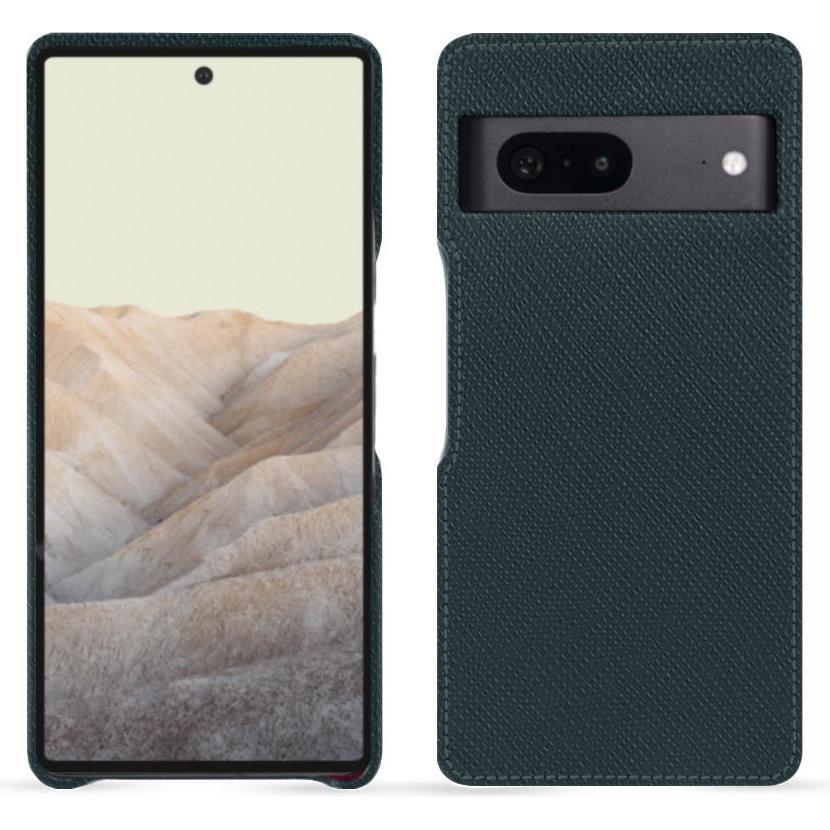 Noreve Lederschutzhülle (Google Pixel 7), Smartphone Hülle, Grün