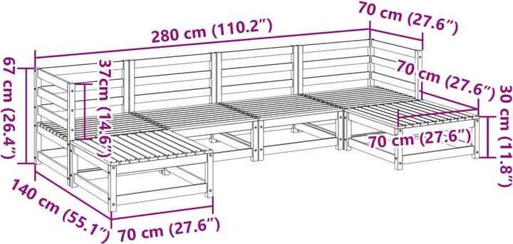 Produktbild vidaXL Lillian