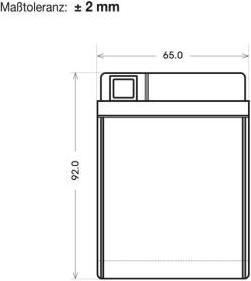 Produktbild Panther Batterien Motorradbatterie GT7B-4 12V 6Ah GEL (12 V, 6 Ah)