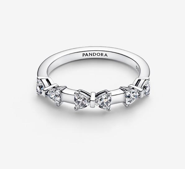 Produktbild Pandora Schleife Memoire Ring (56, 925 Silber)