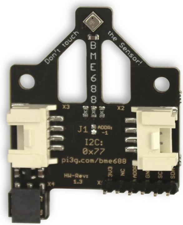 Actual product image Berrybase BME688 Breakout Board Bosch Air Quality Sensor