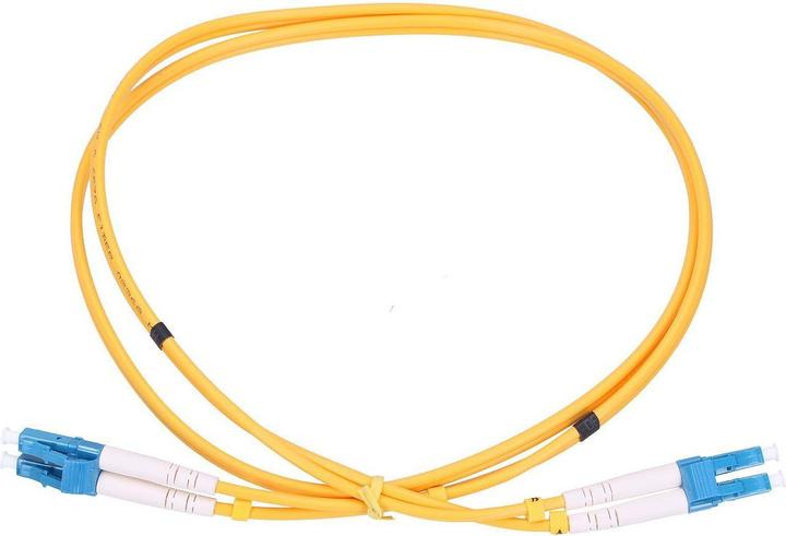 Produktbild Extralink LC/UPC-LC/UPC | Patchcord | Jednomodowy, Duplex, G657A1, 3mm, 1m (1 m)