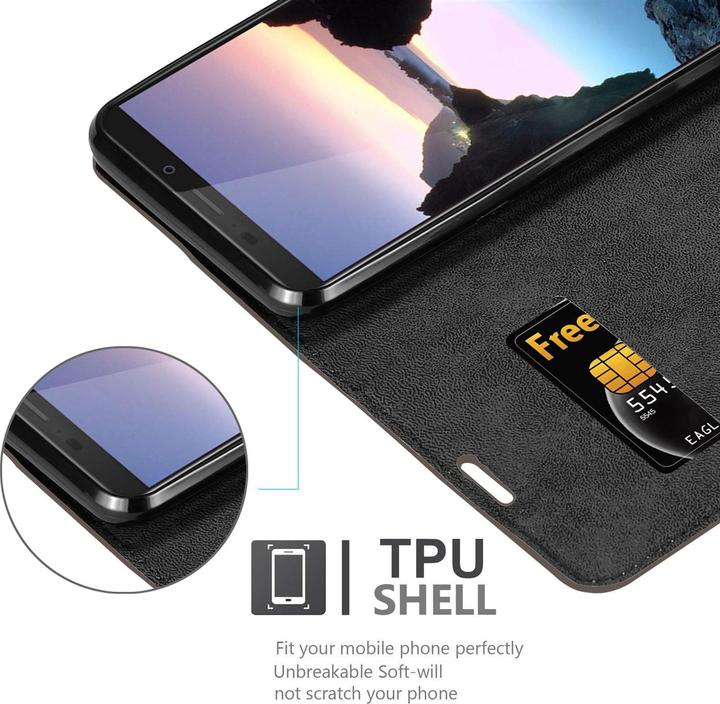 Produktbild Cadorabo Book Invisible Magnet Cover (Cubot J7)