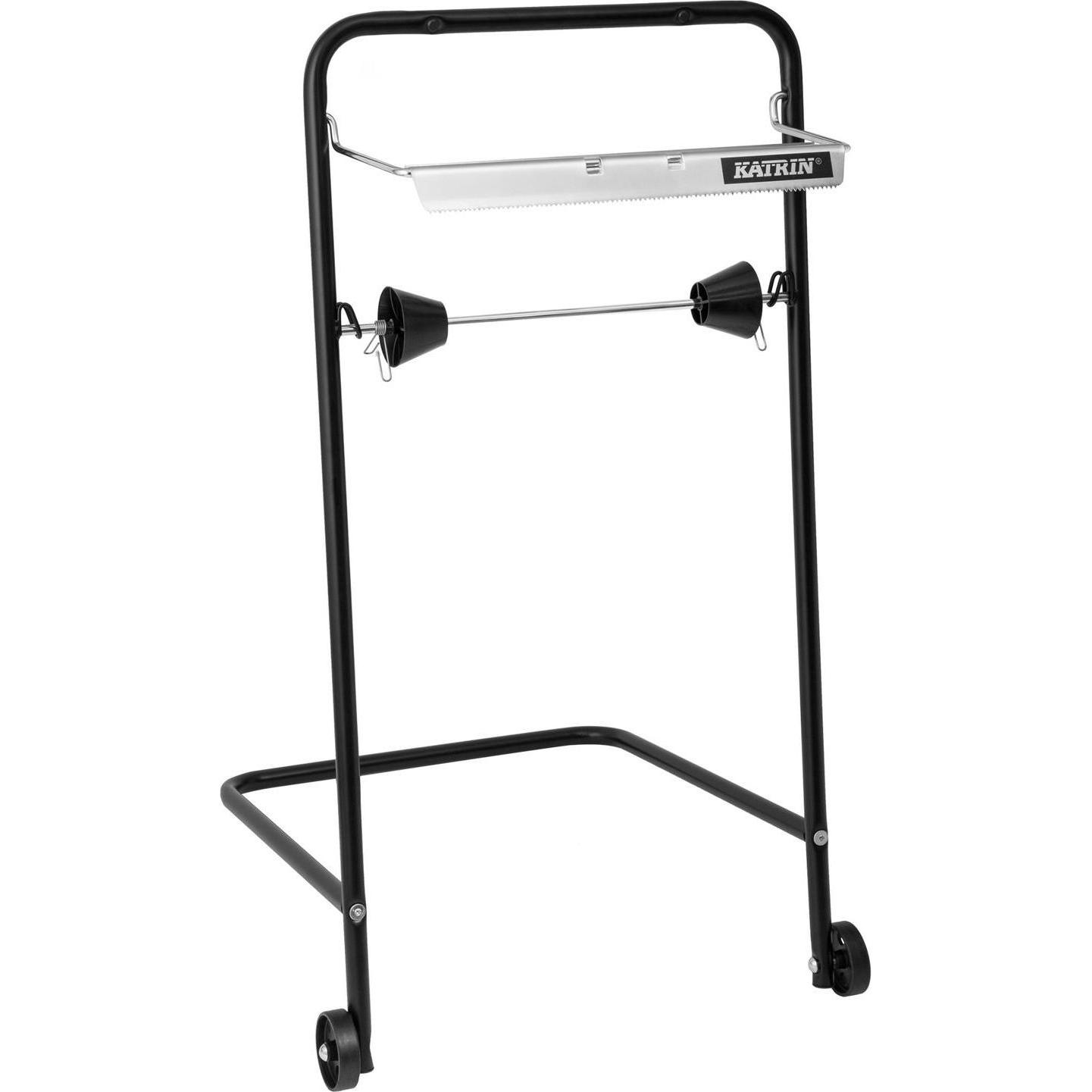 Katrin Portarotoloni industriale Black Metal Floor, Utensili pulizia, Nero