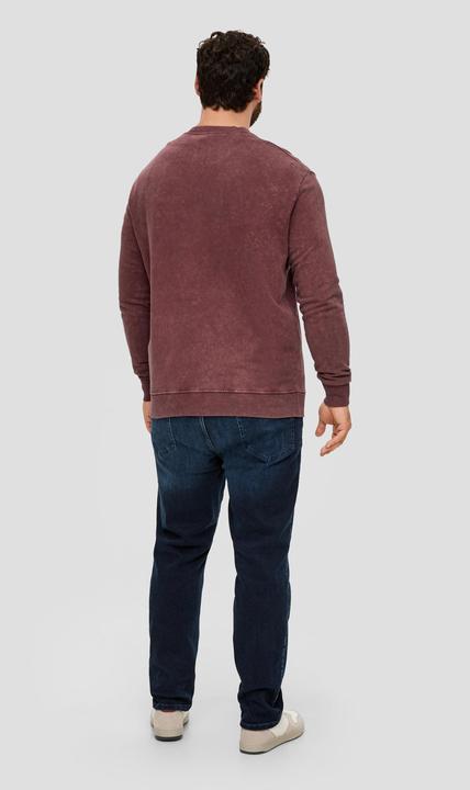 Produktbild s.Oliver Sweatshirt Sweatshirt mit Grafik-Print (3XL)