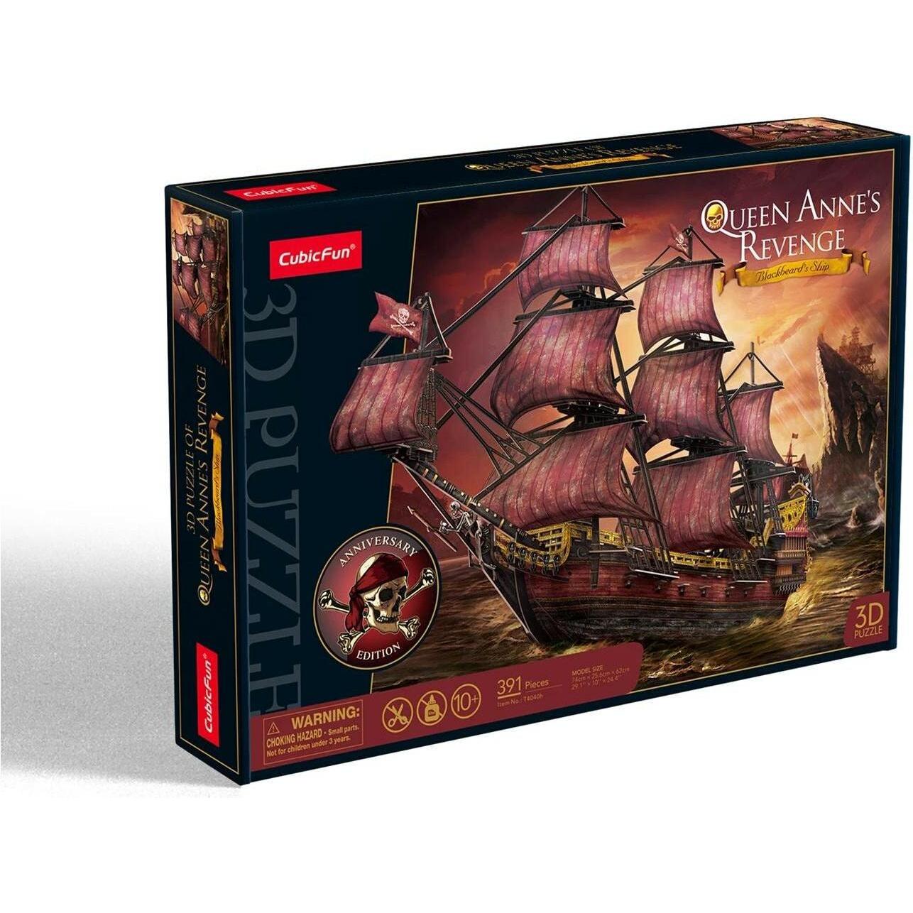 Cubicfun 3D Puzzle Queen Annes Revenge 391 Teile (391 Teile)