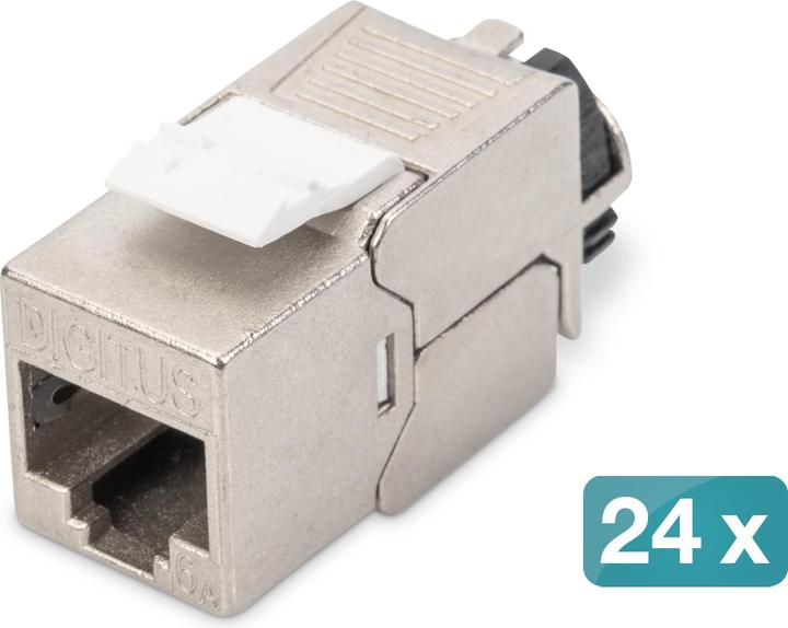 Image du produit Digitus CAT 6A Keystone Module, gesch. (Module Keystone)