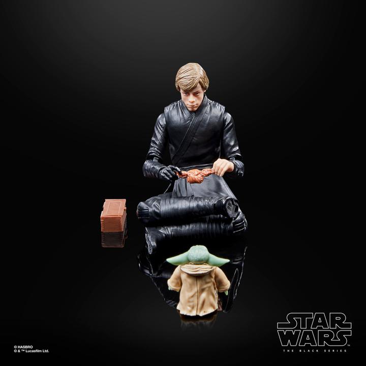 Produktbild Hasbro LIVRE DE BOBA FETT - Luke Skywalker & Grogu -Fig. Black Series 15cm