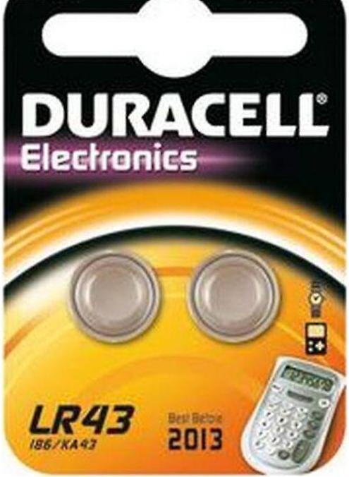 Immagine prodotto Duracell Electronics (2 pz., LR43, 73 mAh)