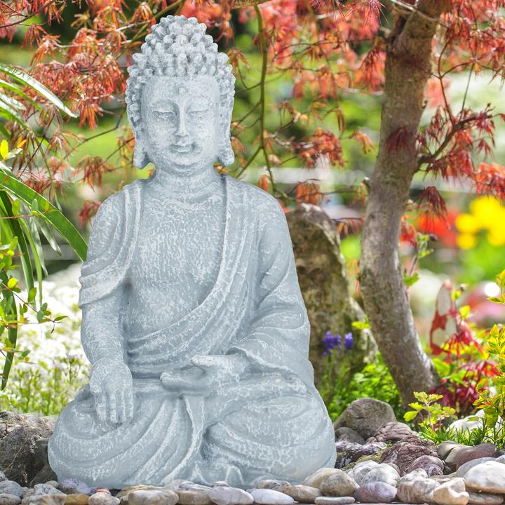 Immagine prodotto Relaxdays Budda Figurine Seduto 40 cm