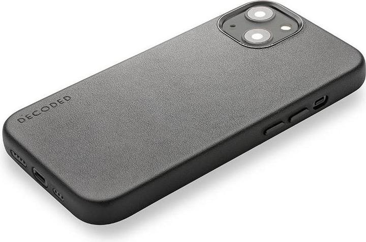 Actual product image Decoded Leather Magsafe Backcover (Apple iPhone 13)