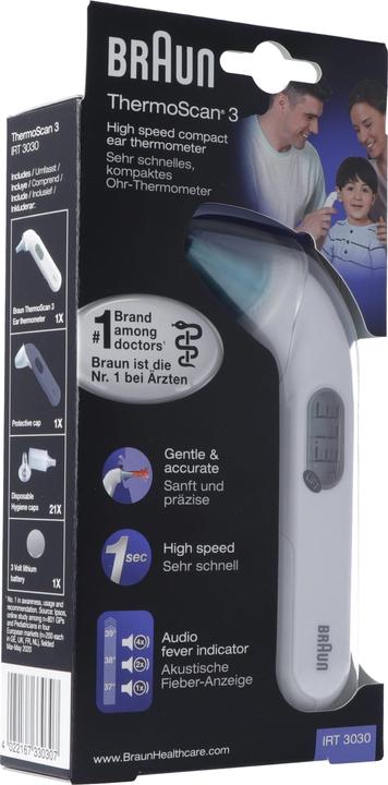 Productafbeelding Braun ThermoScan 3 IRT3030 (Auriculair)