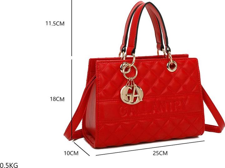 Image du produit Gallantry La Matelassé Shiny Sac à main en similicuir (15 l)