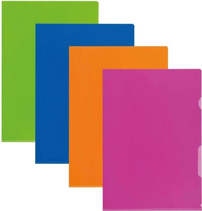 Produktbild Kolma Sichtmappe A4 genarbt superstrong farblos (A4, 100 x)