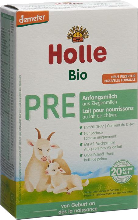 Actual product image Holle Organic starter milk PRE made from goat's milk (460 g, from birth)