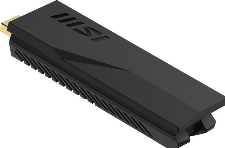 Actual product image MSI BE6500 WiFi 7 USB Adapter (USB 3.2)