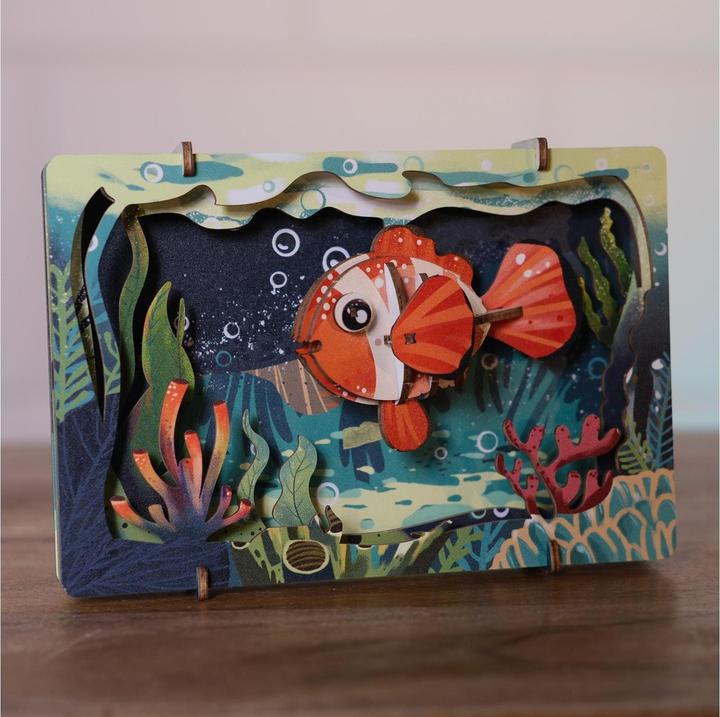 Immagine prodotto Escape Welt Pesce pagliaccio - Modello in legno 3D (22 pezzi)