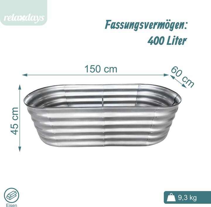 Produktbild Relaxdays Hochbeet