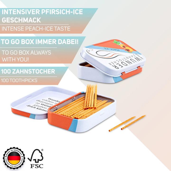 Produktbild Wunder Zahnstocher Zahnstocher mit Geschmack (100 x)