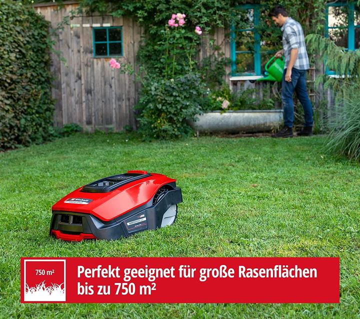 Actual product image Einhell Mowing robot FREELEXO 750 LCD BT+ (750 m²)