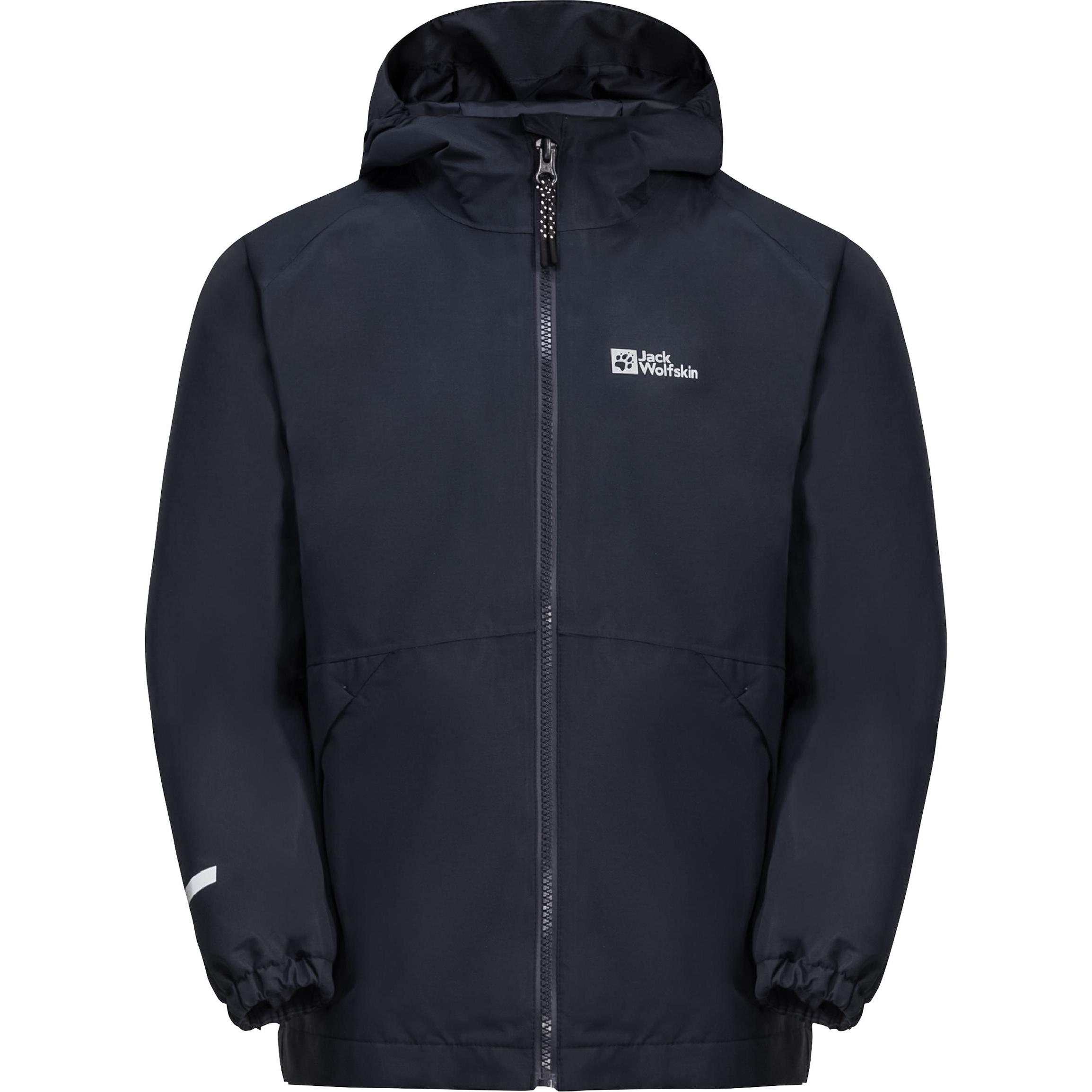 Jack Wolfskin, Unisex, Jacke, Iceland 3In1 Jacket K (176), Blau, 176