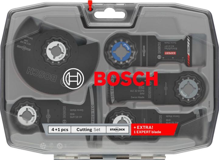 Productafbeelding Bosch Professional Zubehör Bosch Blau Zubehör 2608669093 Starlock Best of Cutting Multitool Säge-Set 5-teilig