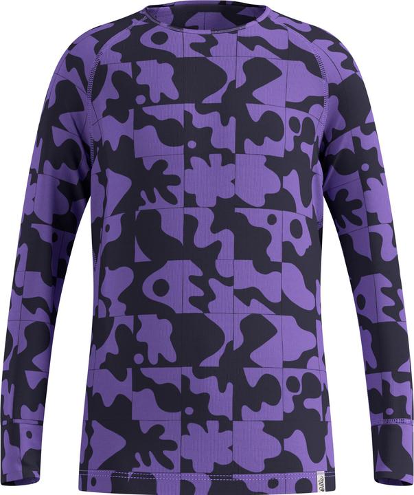 Actual product image Odlo Adventurer Active Warm Base-Layer-Shirt mit Print (140)