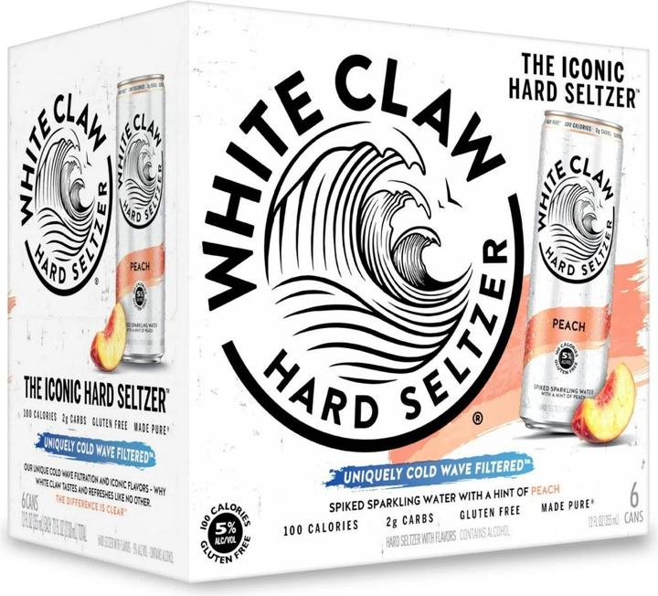 White Claw Peach (24 x 35.5 cl)