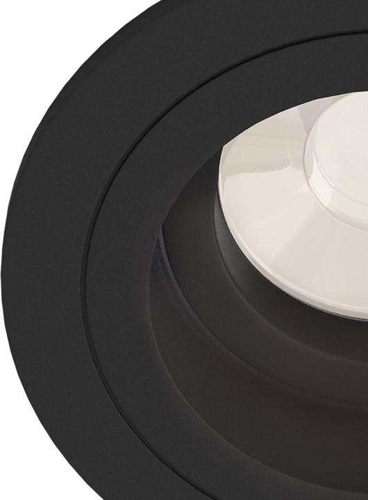 Image du produit Maytoni Atom Downlight, Luminaire encastré GU10 rond noir Ø92mm (GU10)