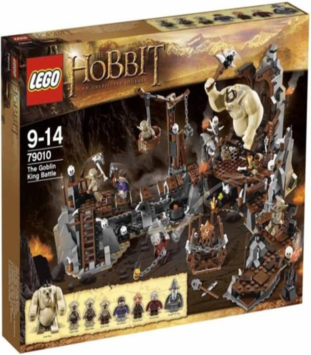 Immagine prodotto LEGO The Hobbit Höhle des Goblin Königs (79010, LEGO Il Signore degli Anelli)
