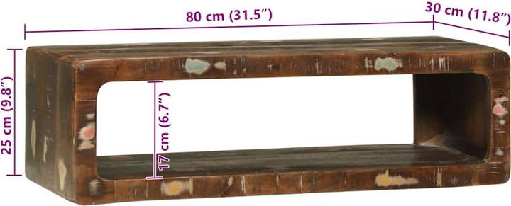 Produktbild vidaXL TV-Schränk (80 x 30 x 25 cm)