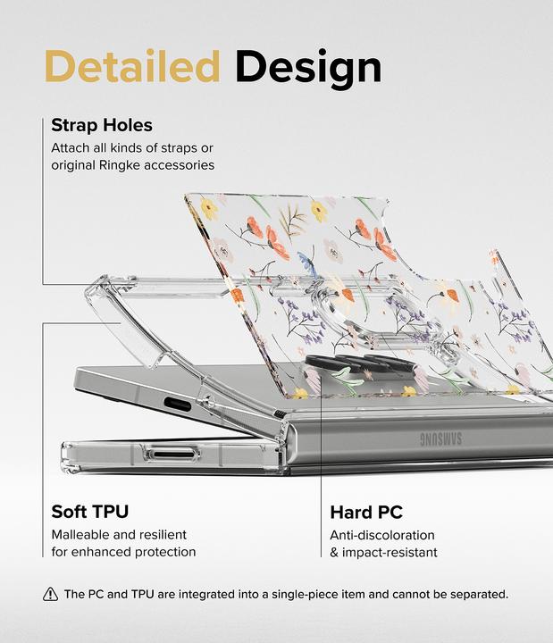 Image du produit Ringke Case for Galaxy Z Fold 6 FUSION DESIGN DRY FLOWERS (Samsung Galaxy Z Fold6)