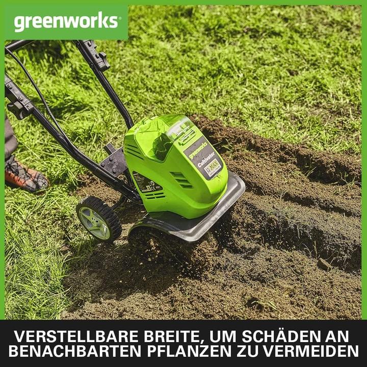 Image du produit Greenworks Glebogryzarka GR27087SET