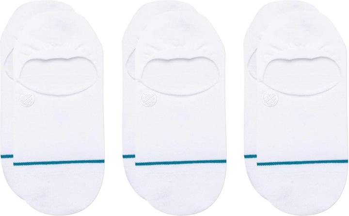 Produktbild Stance Socken Icon No Show Weiss 3er-Pack (3er Pack, 38 - 42)