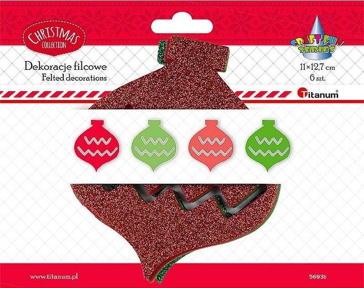 Actual product image Titanum Filzkugeln 6 Stk