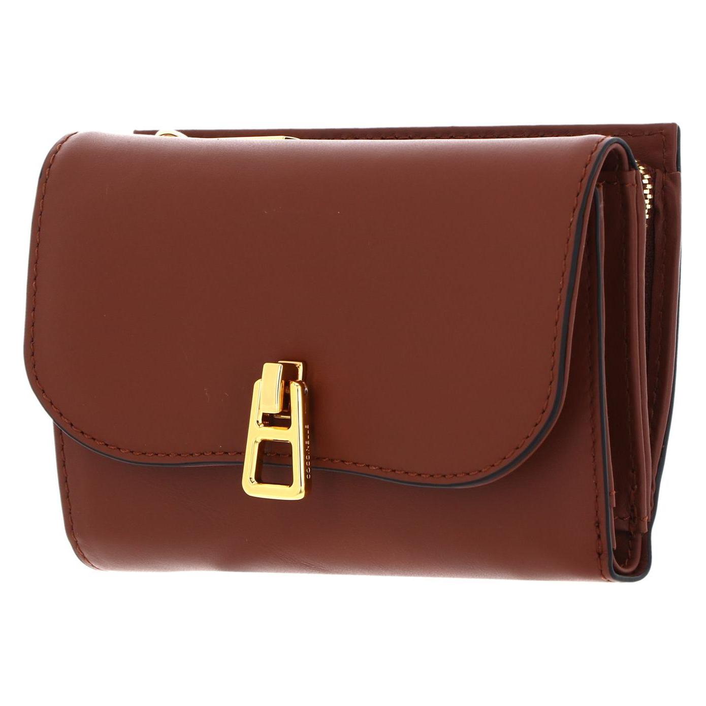 Coccinelle, Damen, Portemonnaie, Magie Smooth Flap Wallet, Braun