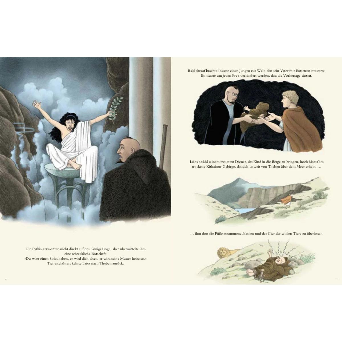 Thumbnail - Ödipus, Kinderbücher von Yvan Pommaux