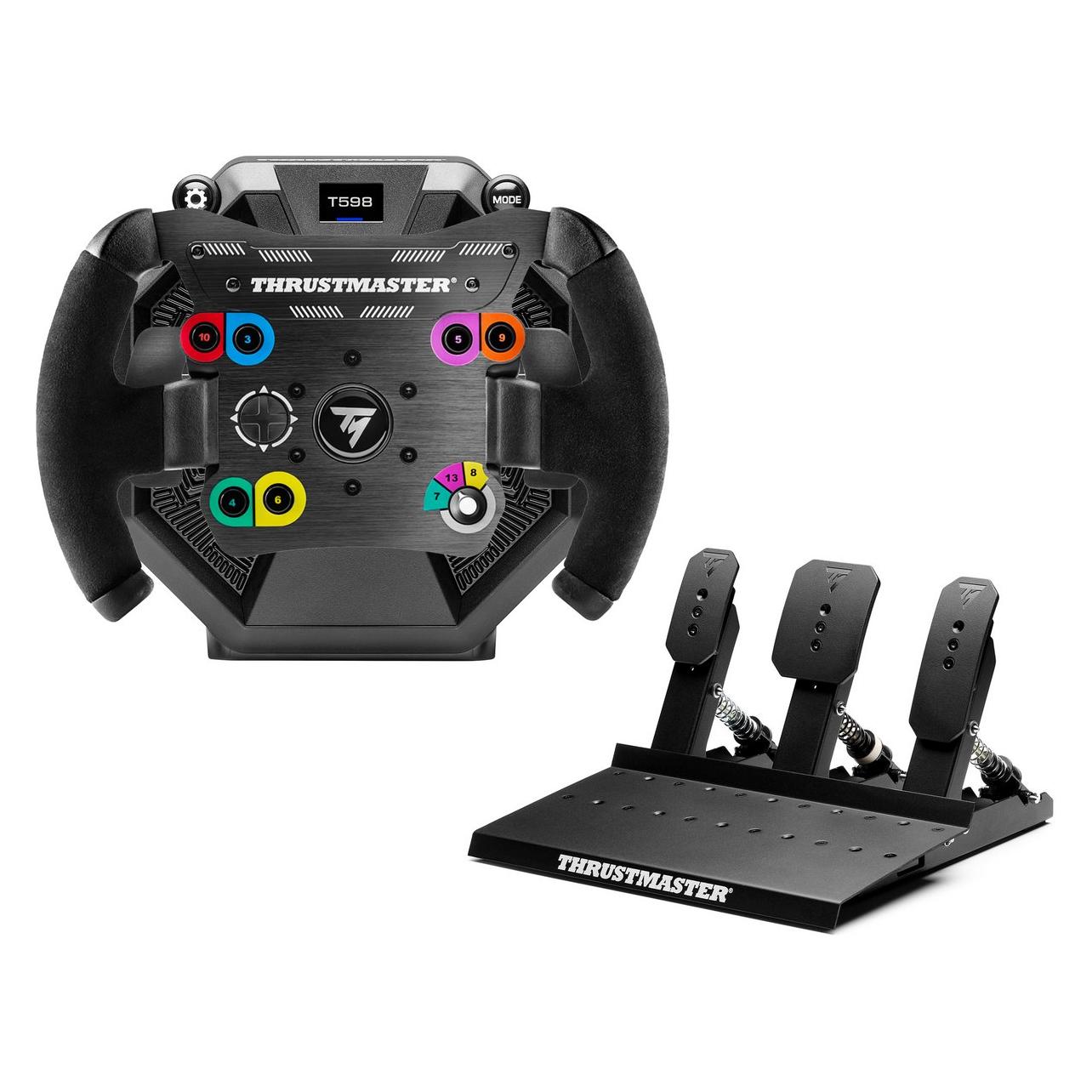 Thrustmaster Sim Racing Bundle T598 Direct Drive + Open Wheel + Raceline Iii, Gaming Controller