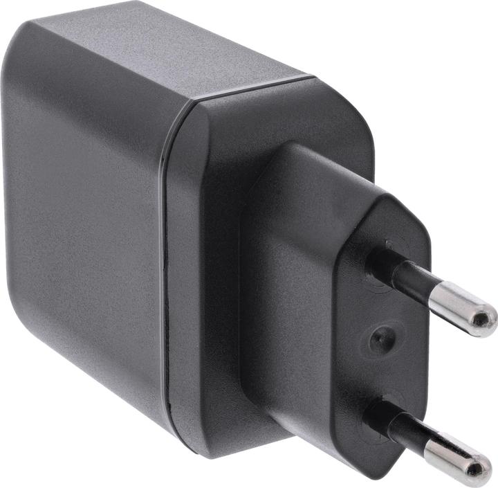 Produktbild InLine ® USB PD Netzteil Ladegerät Single USB Typ-C, Power Delivery, 25W, schwarz (25 W)