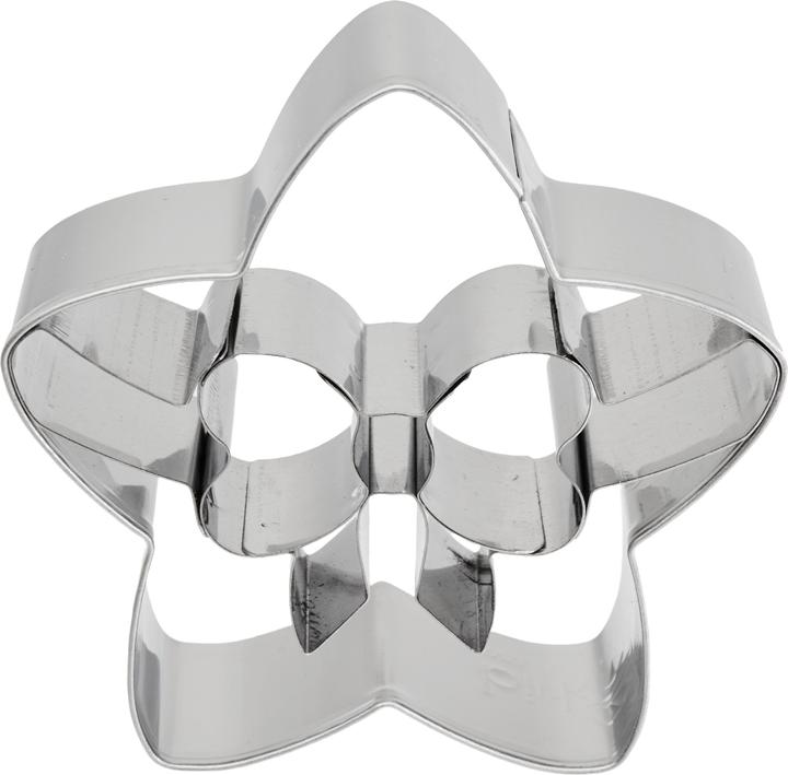 Produktbild Birkmann Ausstecher Stern mit Schleife 6.5 cm